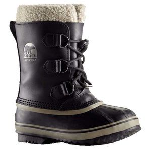 Sorel Yoot PAC TP Youth Black Winter Boots - Size 2